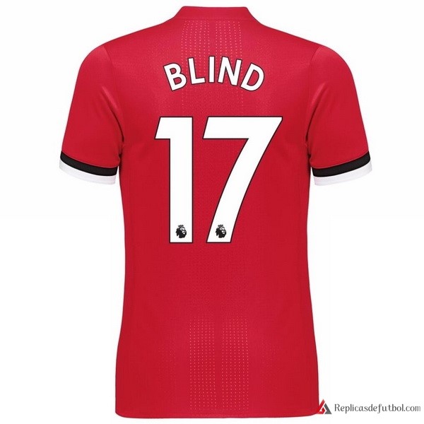 Camiseta Manchester United Primera equipación Blind 2017-2018